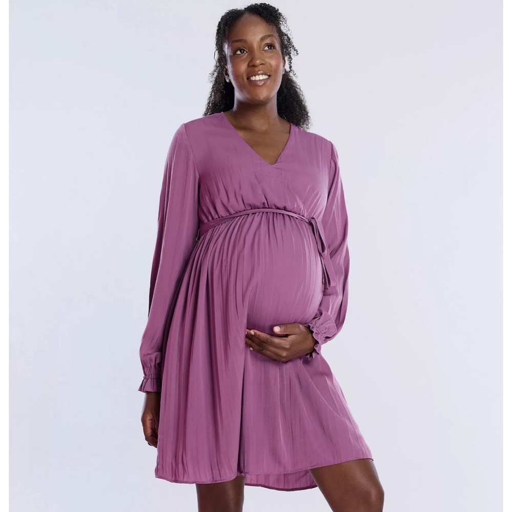 Plum Maternity Dress 💜